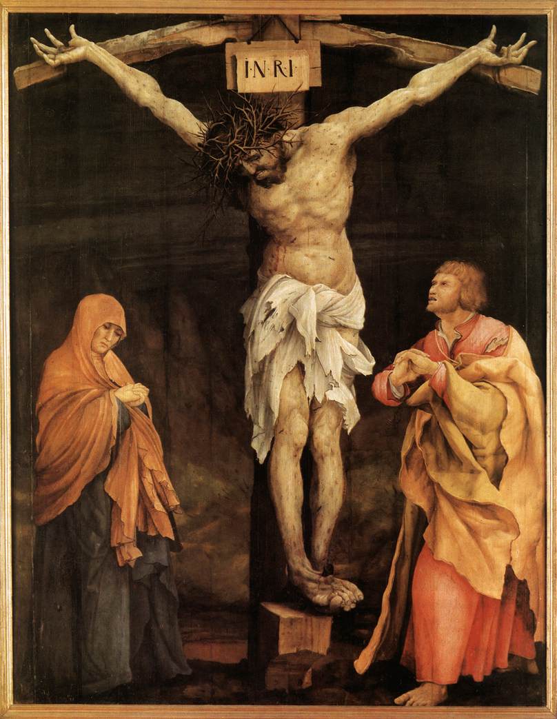 The Crucifixion by GRÜNEWALD, Matthias