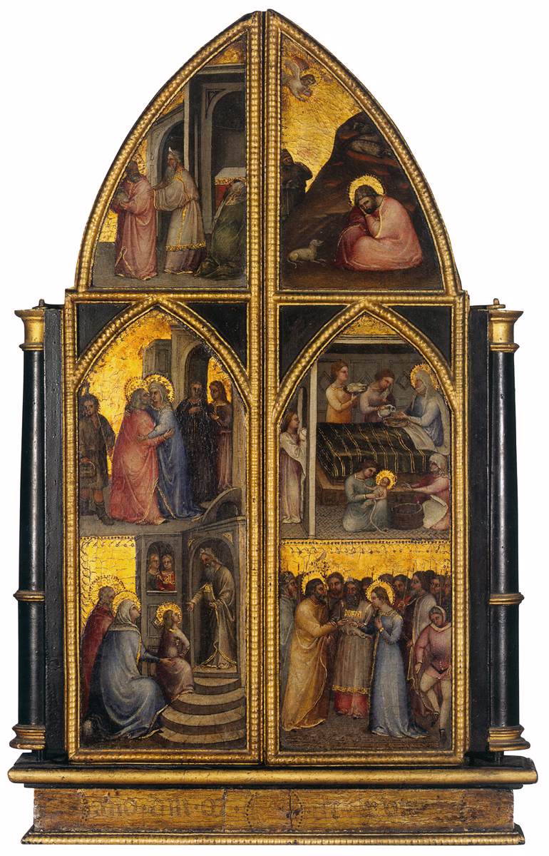 Triptych (wings closed) by GIUSTO de' Menabuoi