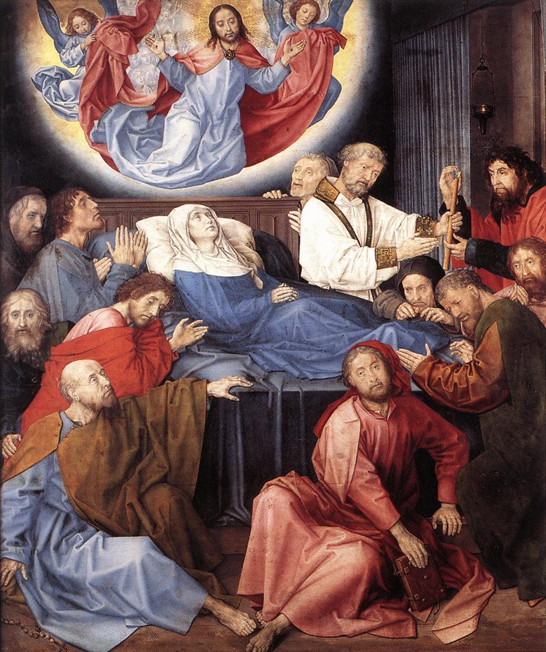 The Death of the Virgin by GOES, Hugo van der