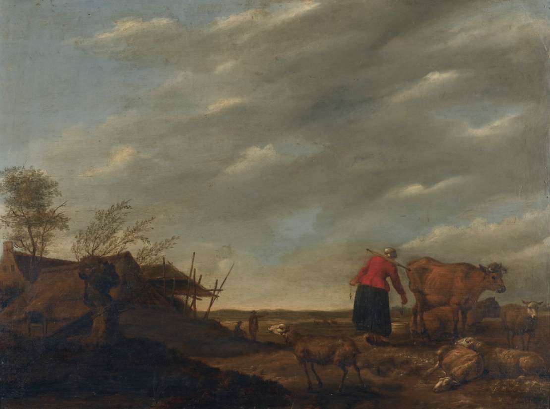 Landscape with a Milkmaid by