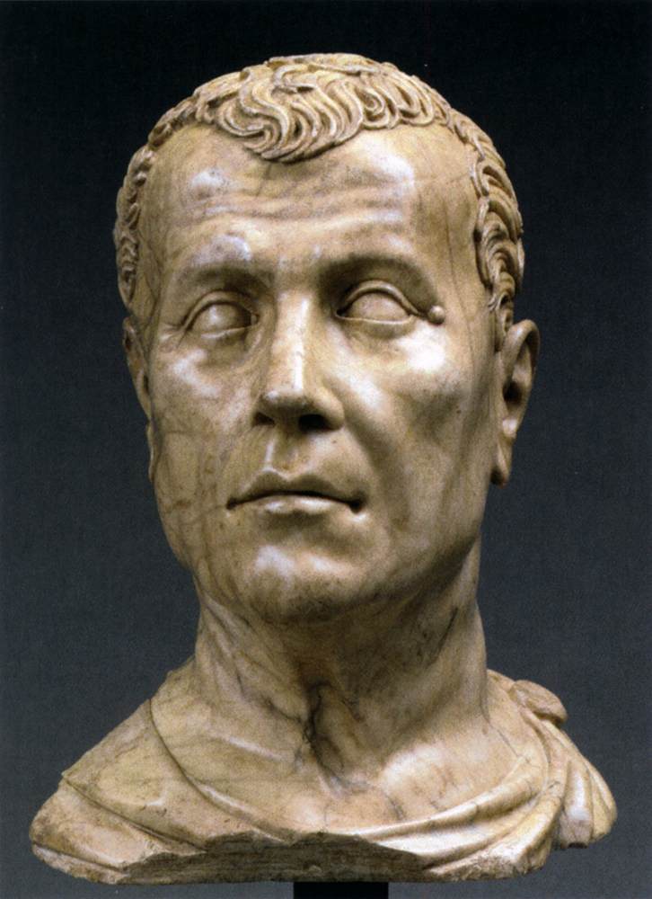 Head of a Man in the Antique Manner by MEIT, Conrad