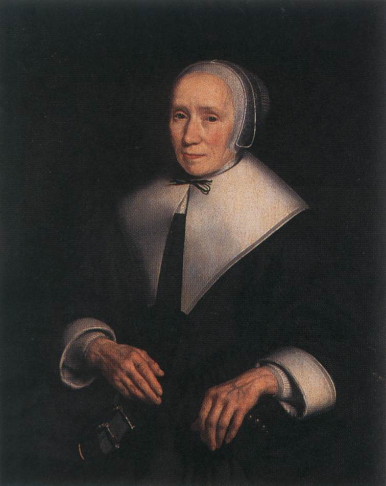 Portrait of a Woman by MAES, Nicolaes