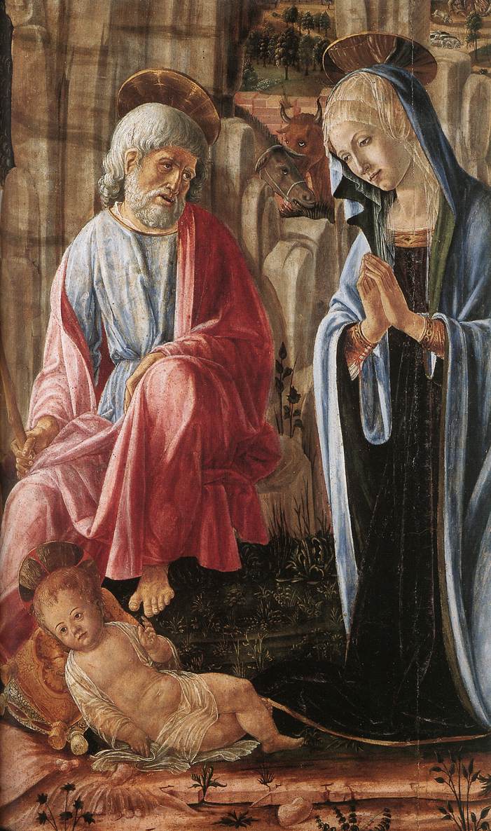 Nativity (detail) by FRANCESCO DI GIORGIO MARTINI