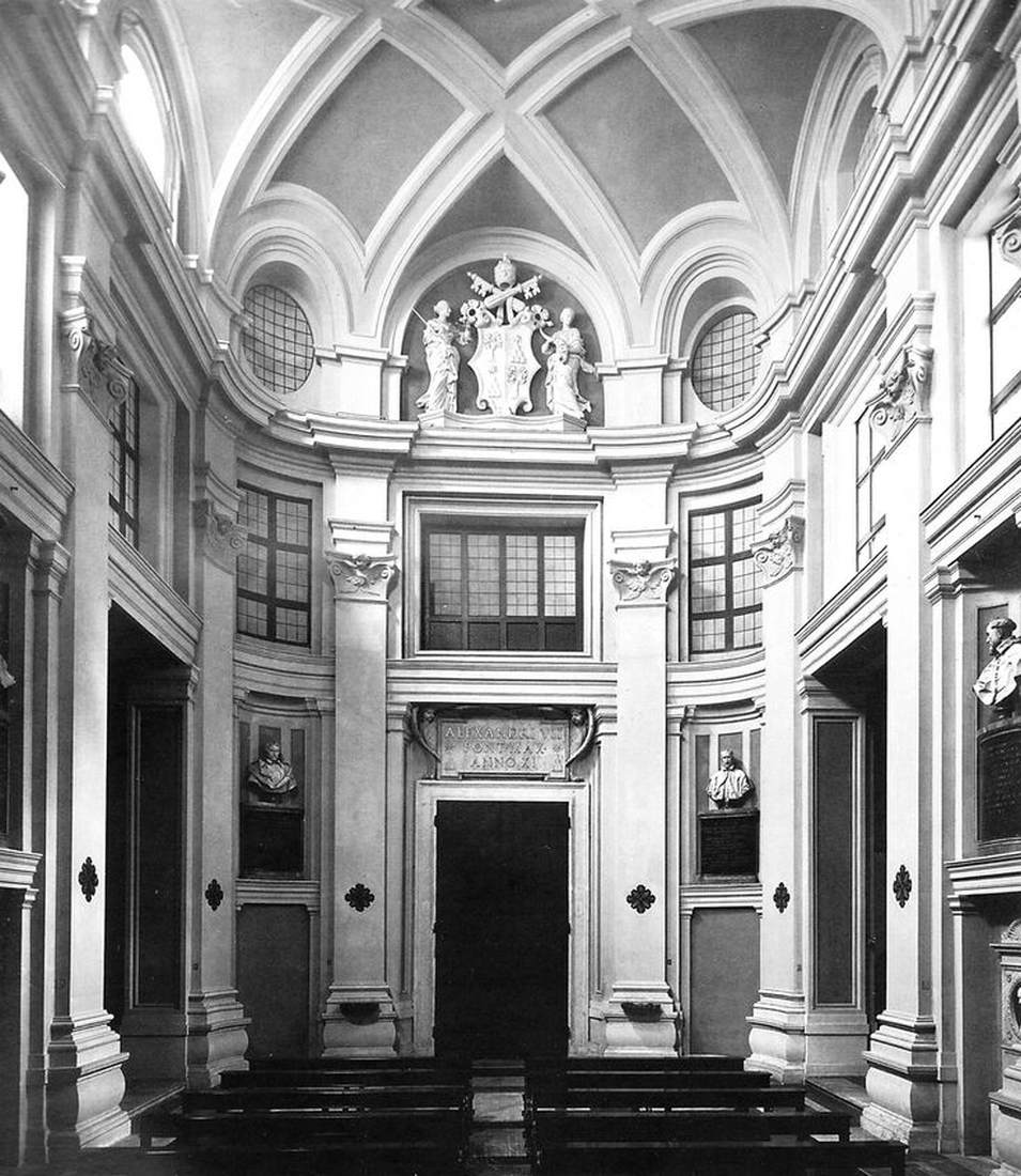 Interior view by BORROMINI, Francesco