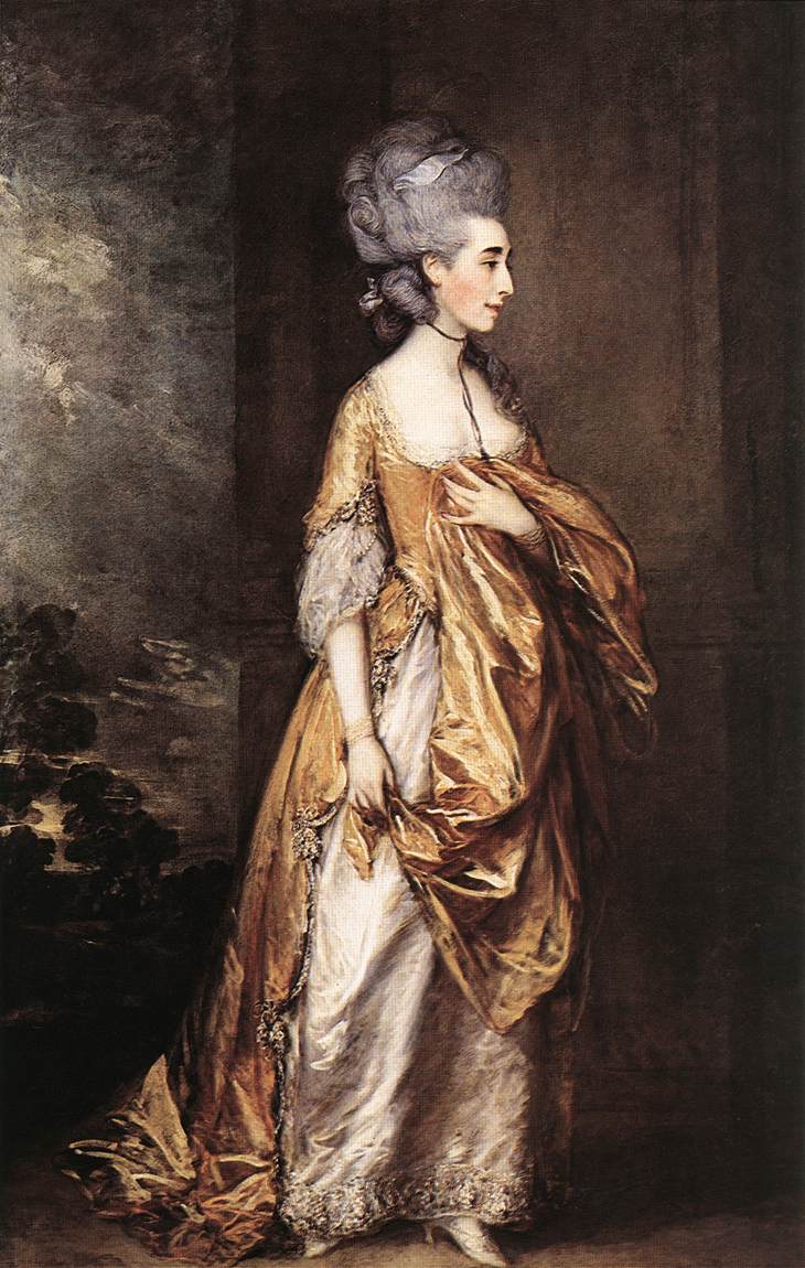 Mrs Grace Dalrymple Elliot by GAINSBOROUGH, Thomas