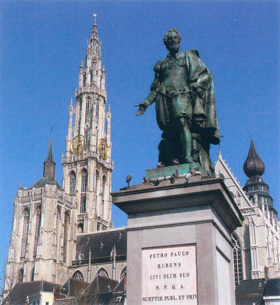 Statue of Peter Paul Rubens by