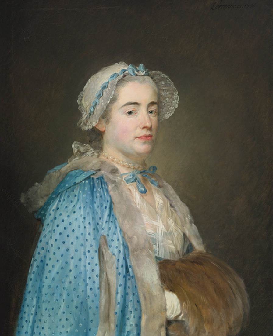 Portrait of a Lady by PERRONNEAU, Jean-Baptiste