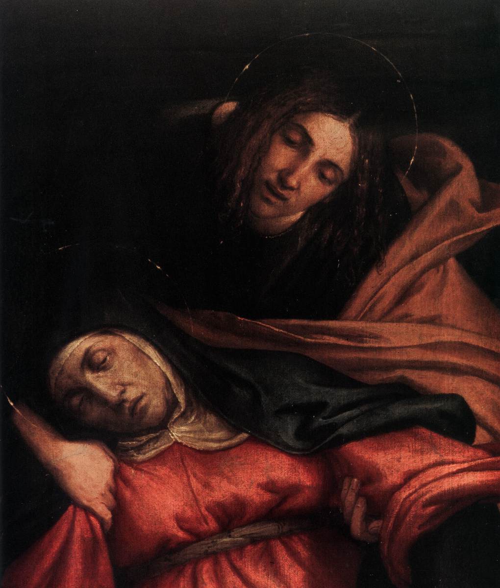 Pietà (detail) by