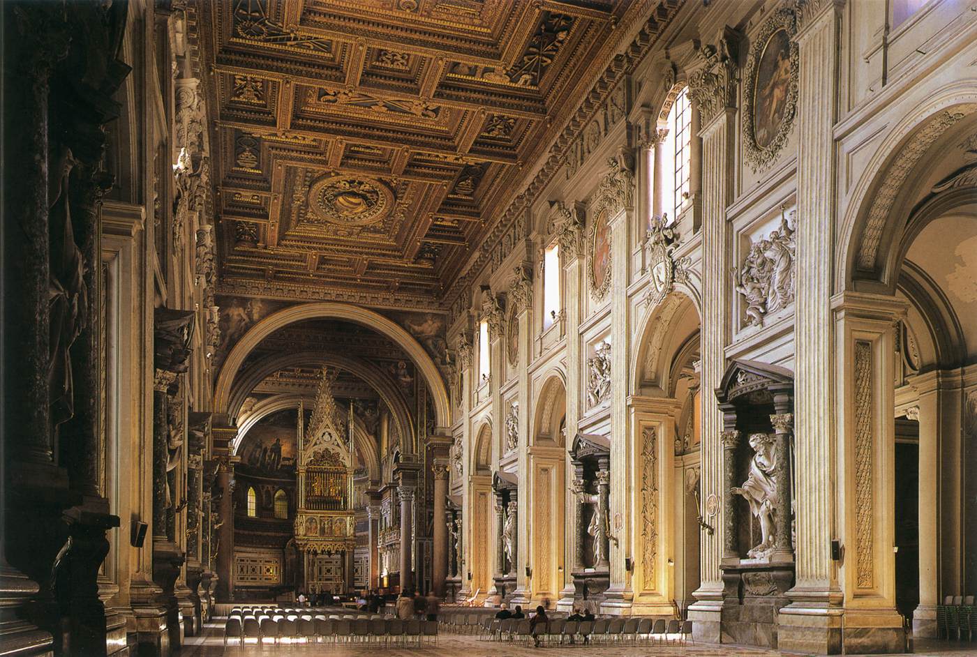 Interior view by BORROMINI, Francesco