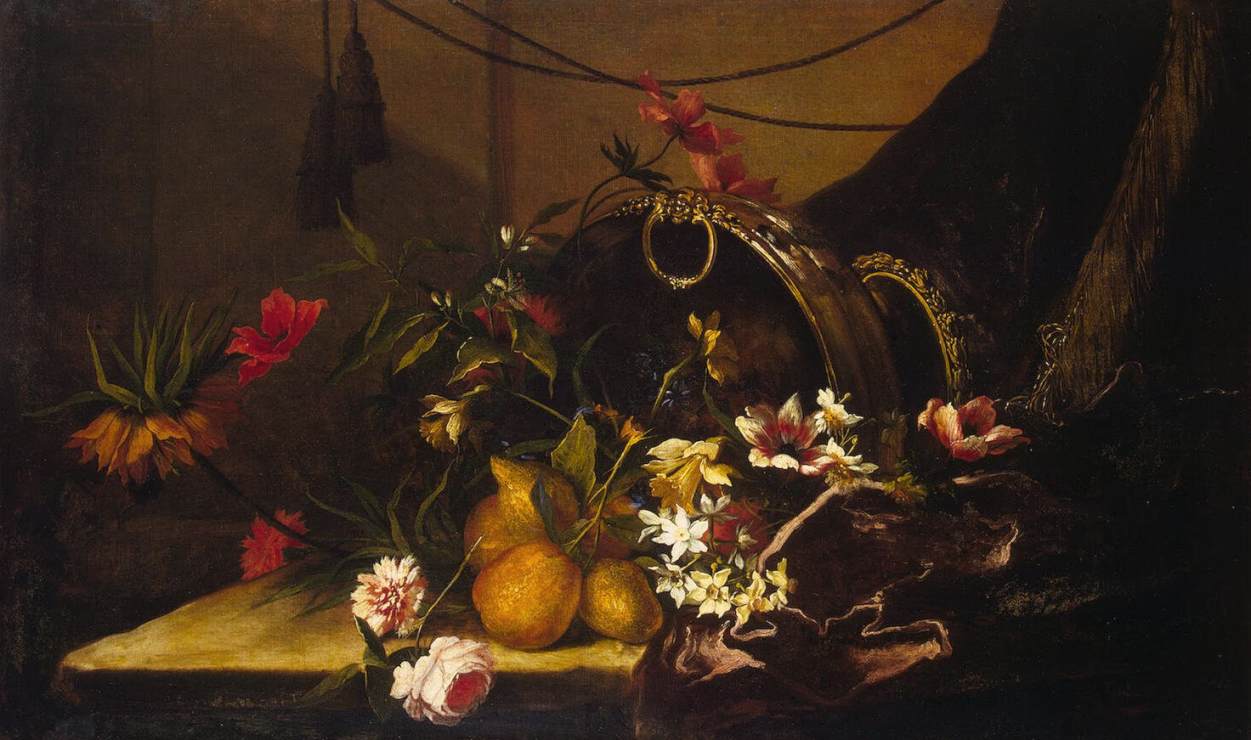 Fruit and Flowers by MONNOYER, Jean-Baptiste