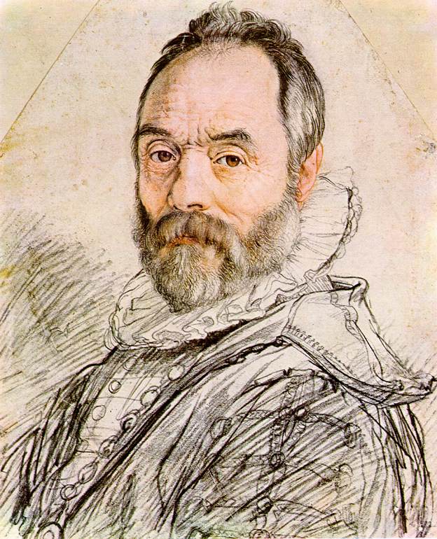 Portrait of Sculptor Giambologna by GOLTZIUS, Hendrick