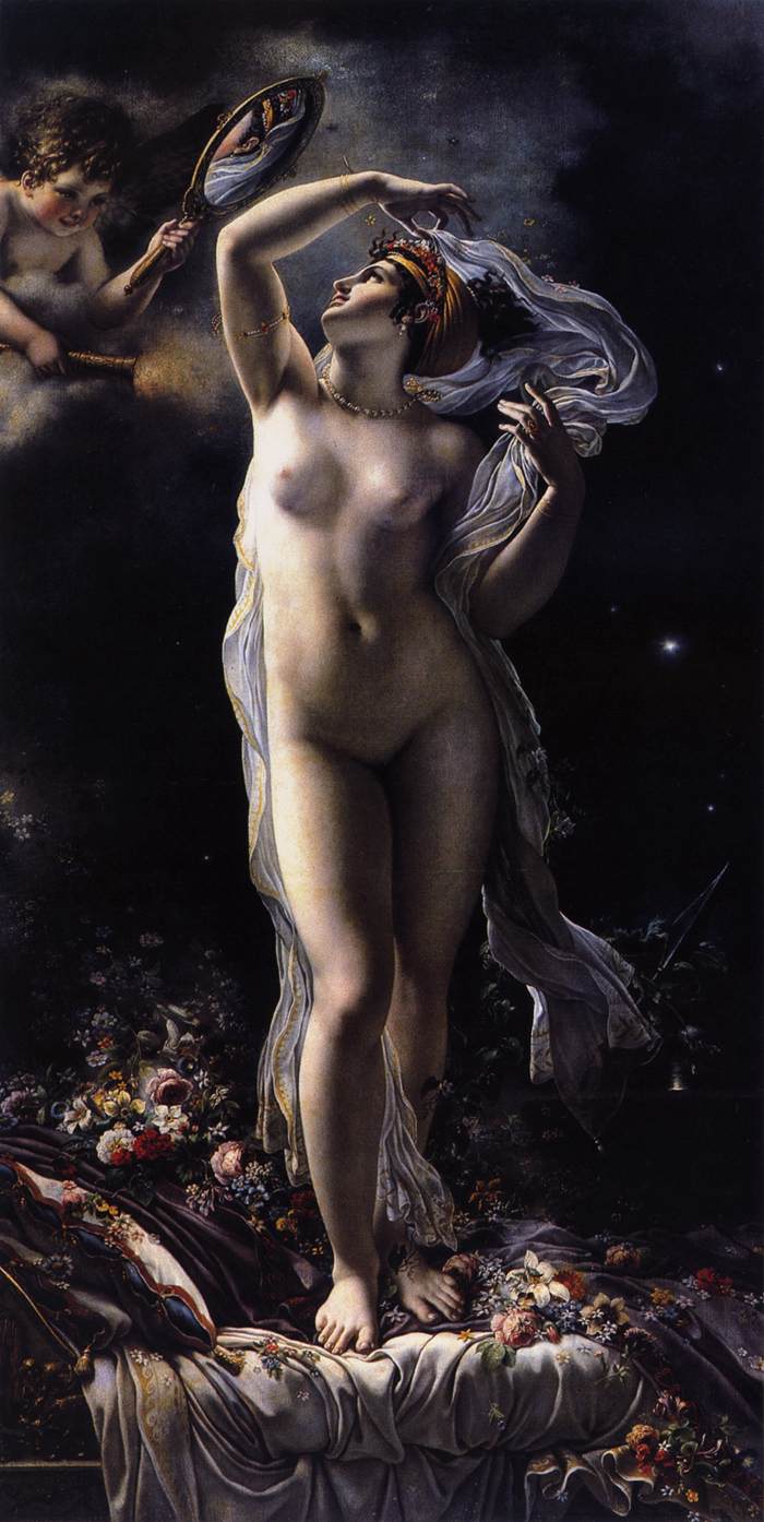 Mademoiselle Lange as Venus by GIRODET DE ROUCY-TRIOSON, Anne-Louis