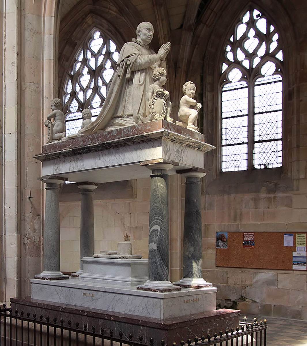 Tomb of Louis XI by BOURDIN, Michel