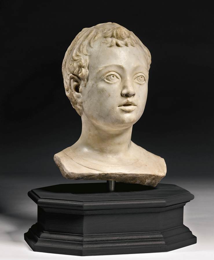 Head of a Child by MINO DA FIESOLE