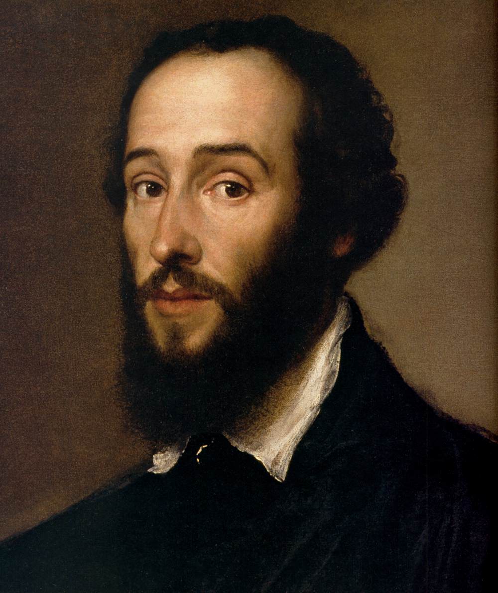 Antoine Perrenot de Granvelle (detail) by TIZIANO Vecellio