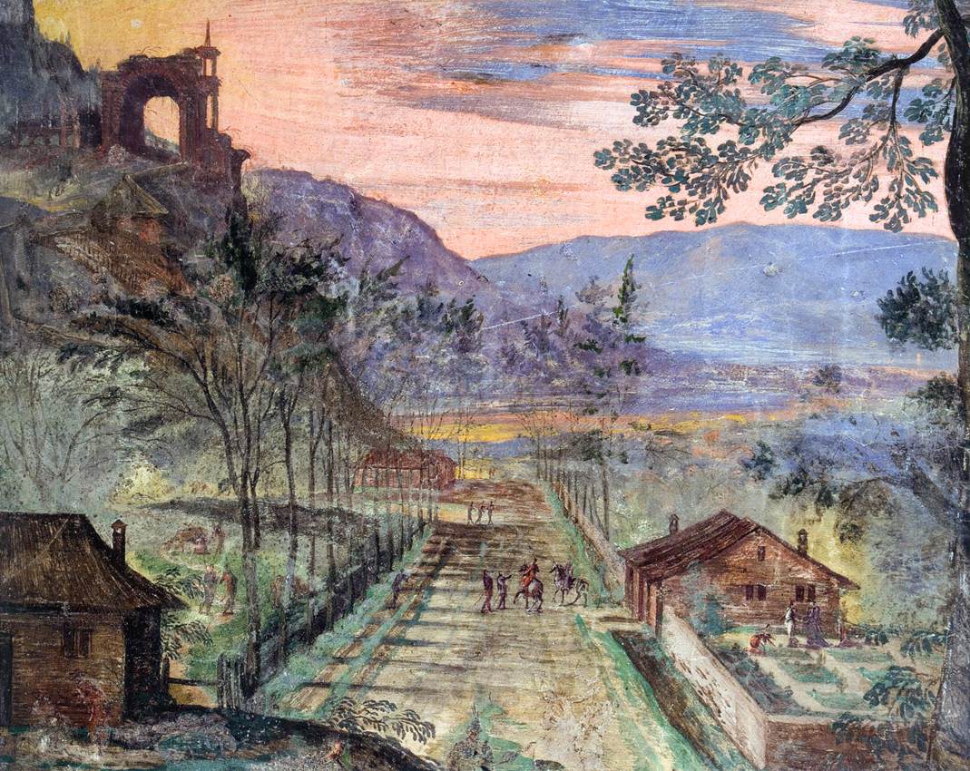 Springtime Landscape under the Sign of Aries and Taurus (detail) by