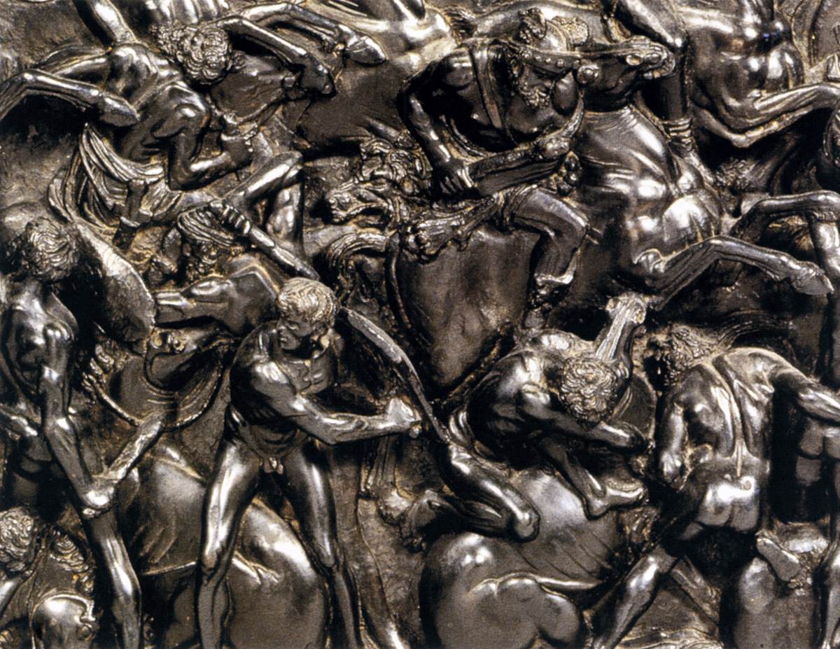 Battle (detail) by BERTOLDO DI GIOVANNI