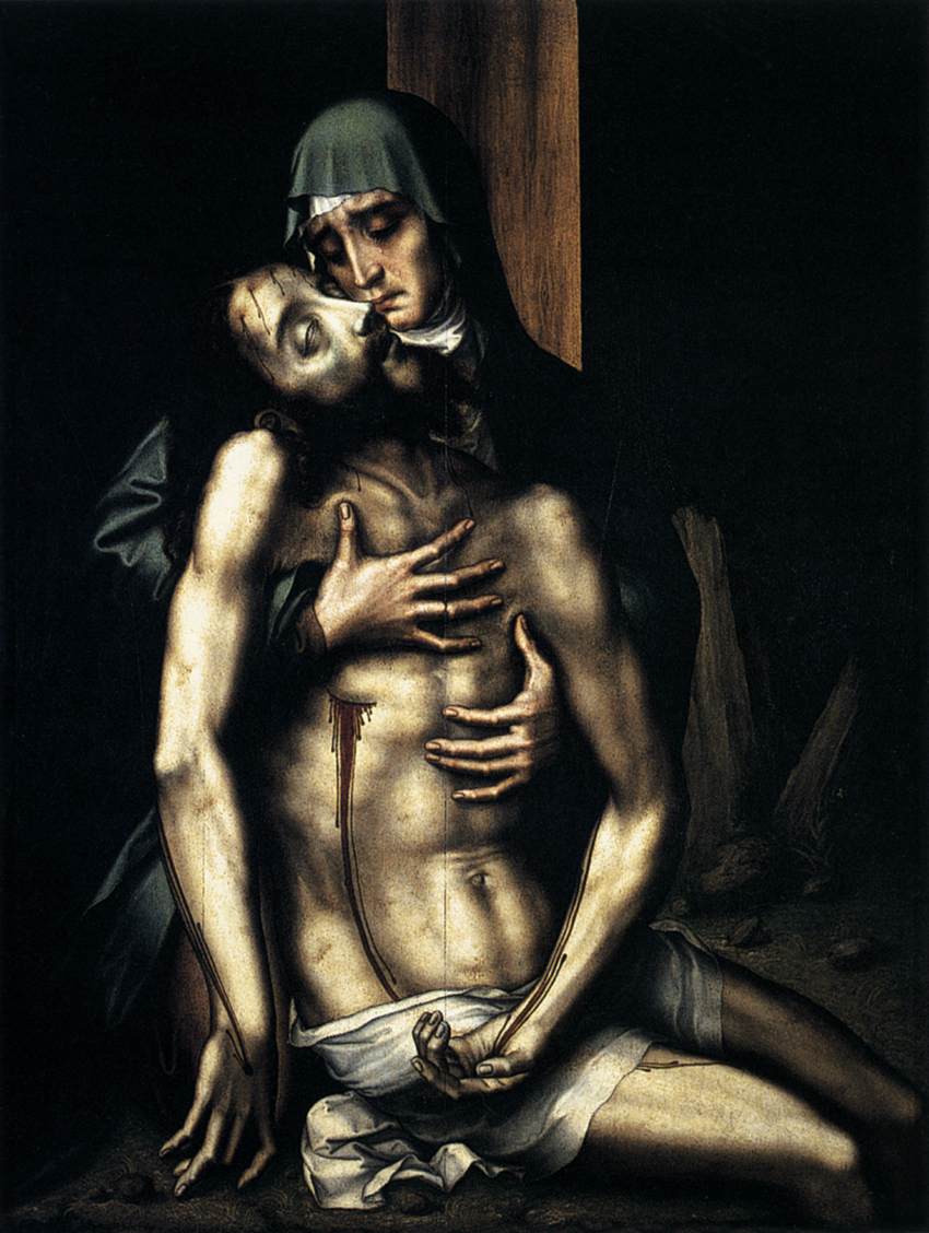 Pietà by MORALES, Luis de