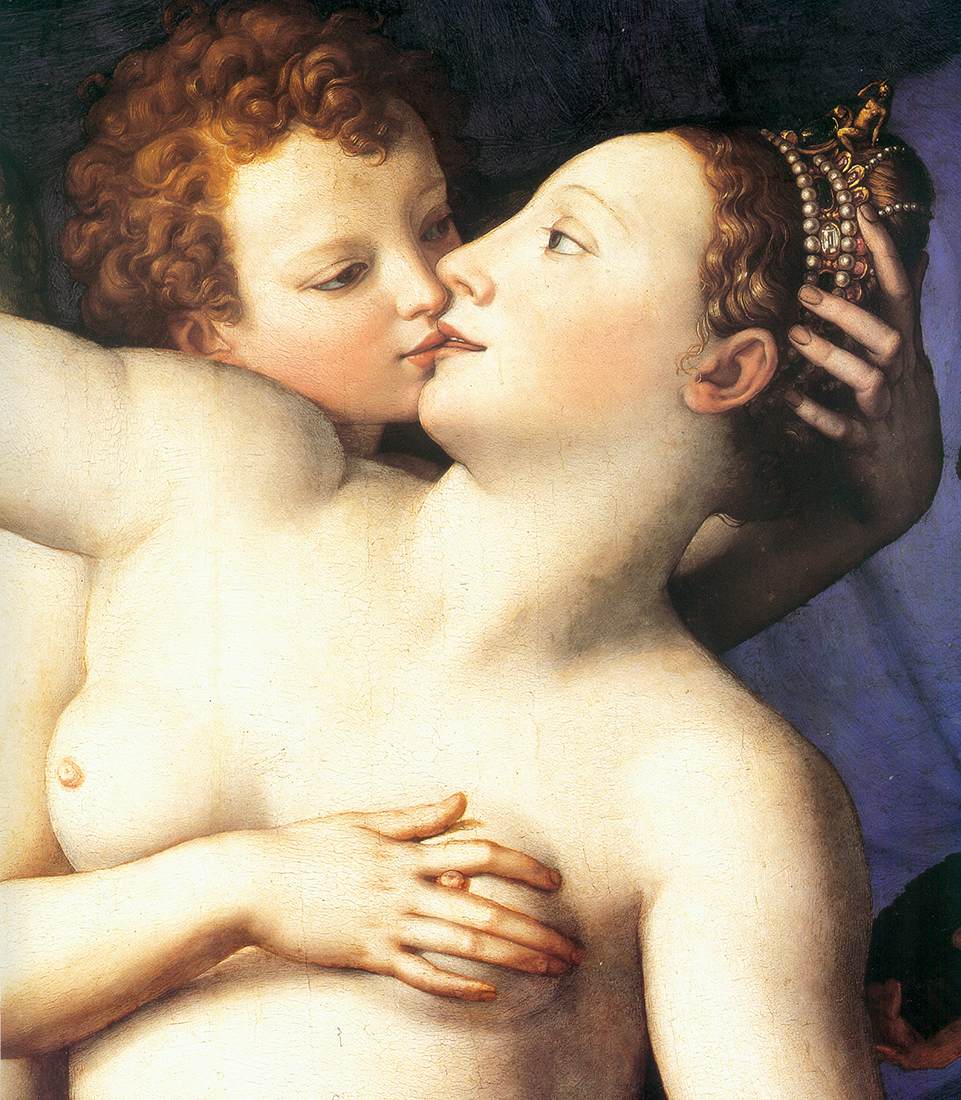 Venus, Cupid and Time (detail) by