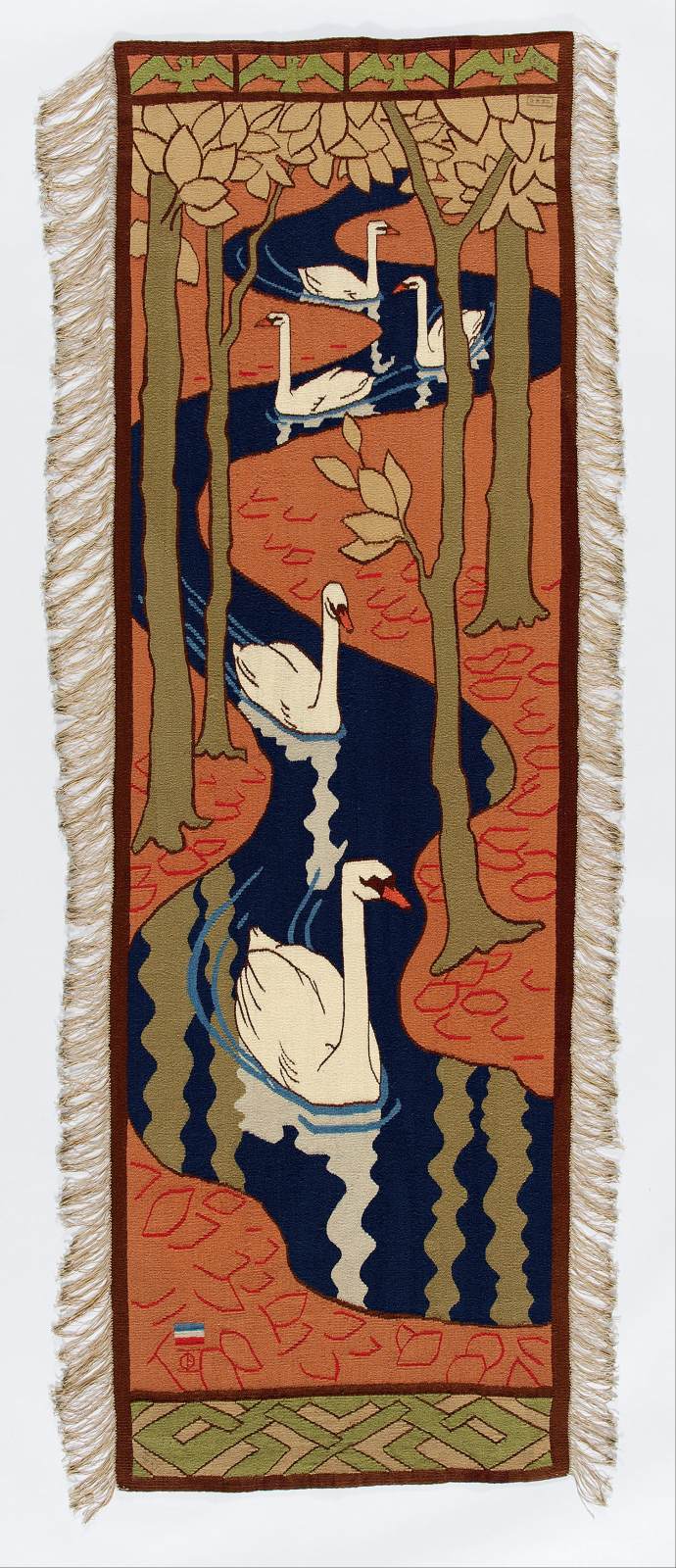 Five Swans by ECKMANN, Otto