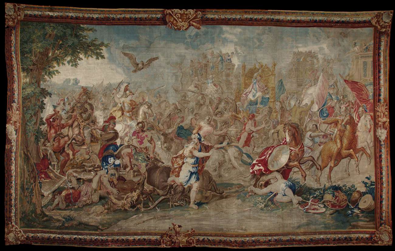 The Battle of Arbela by LE BRUN, Charles