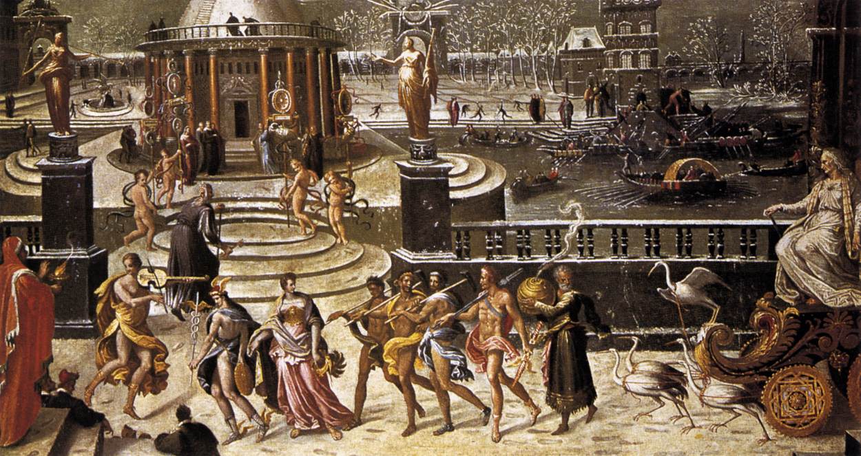 The Triumph of Winter by CARON, Antoine