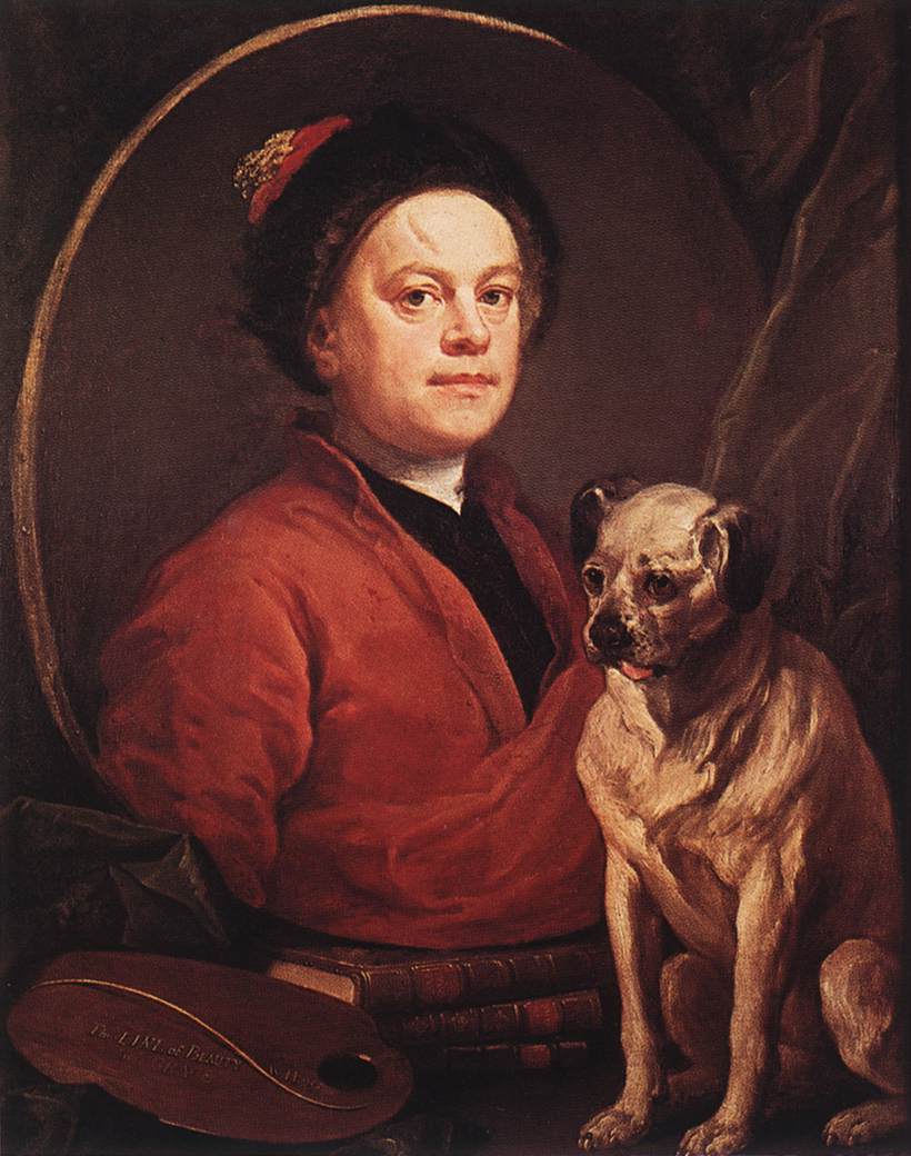 The Painter and his Pug by