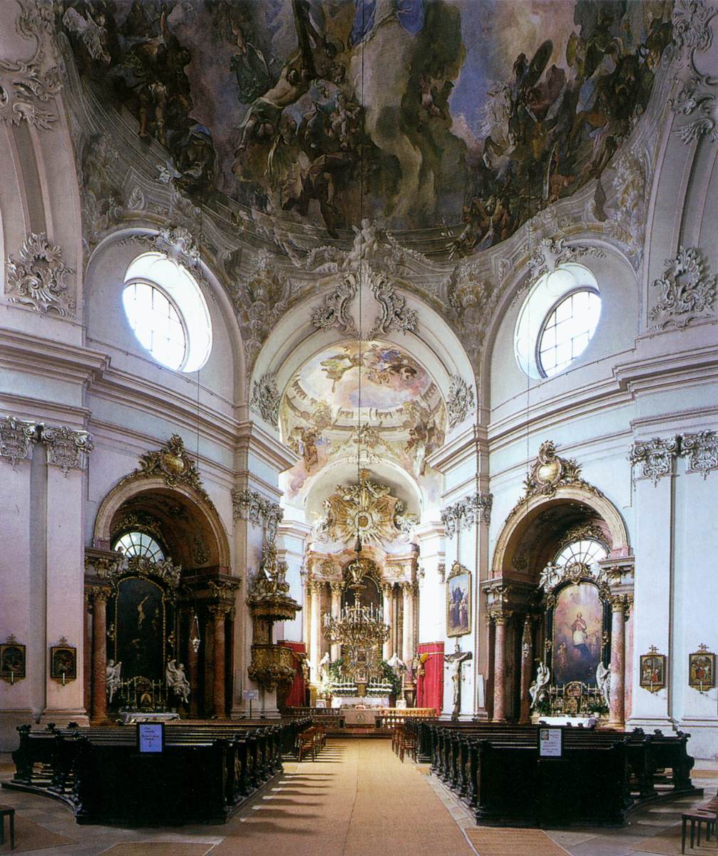 Interior view by HILDEBRANDT, Johann Lukas von