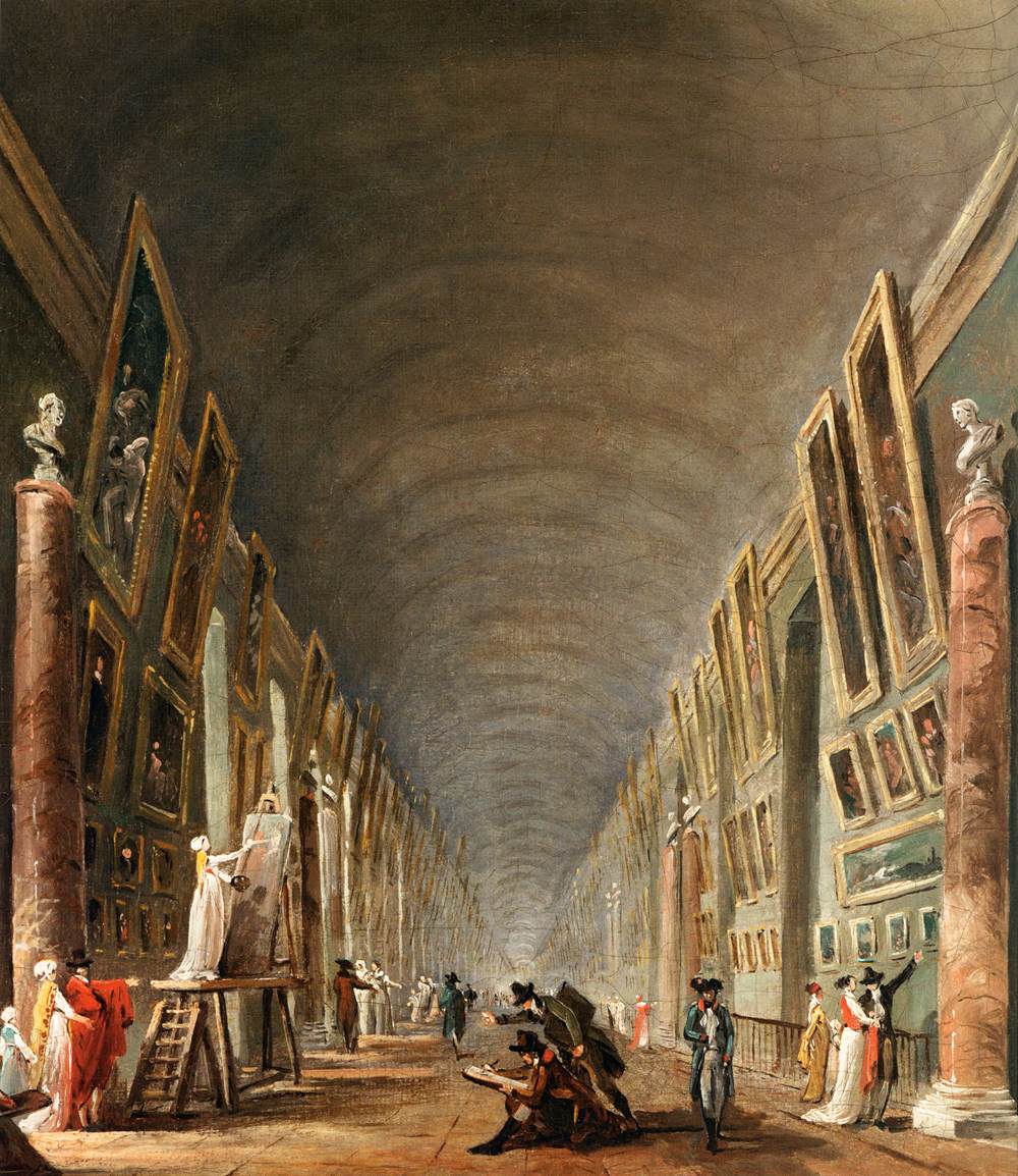 The Grande Galerie (detail) by ROBERT, Hubert