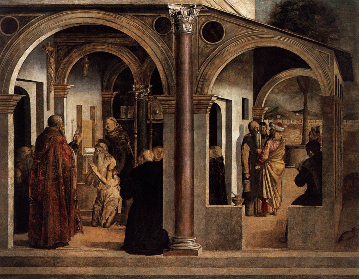 Communion of St Jerome by