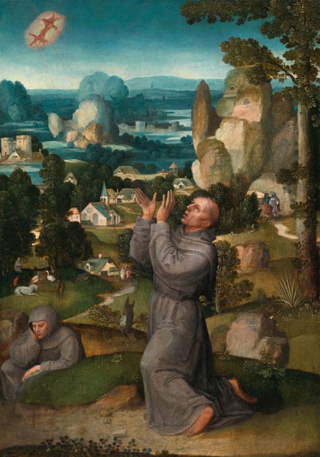 Stigmatisation of St Francis by