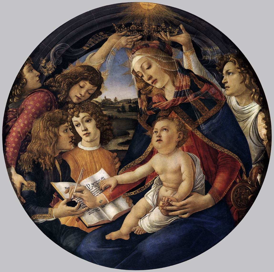 Madonna of the Magnificat (Madonna del Magnificat) by