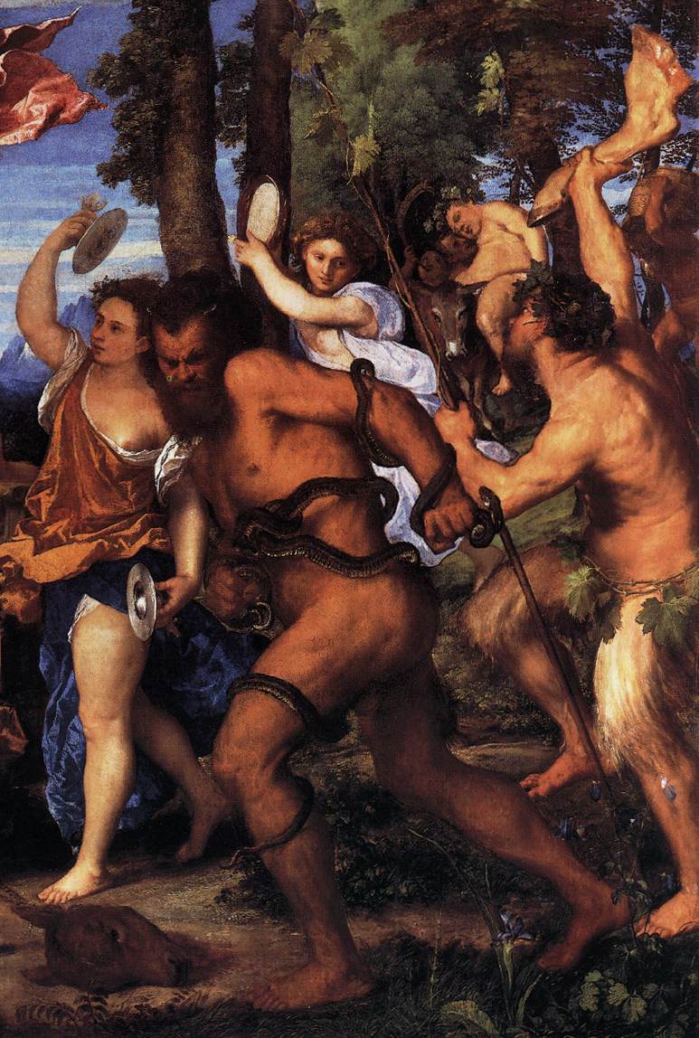 Bacchus and Ariadne (detail) by