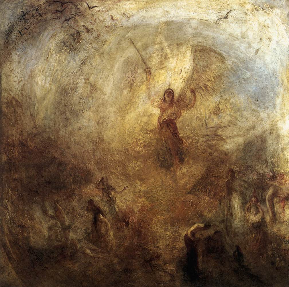 The Angel Standing in the Sun by TURNER, Joseph Mallord William