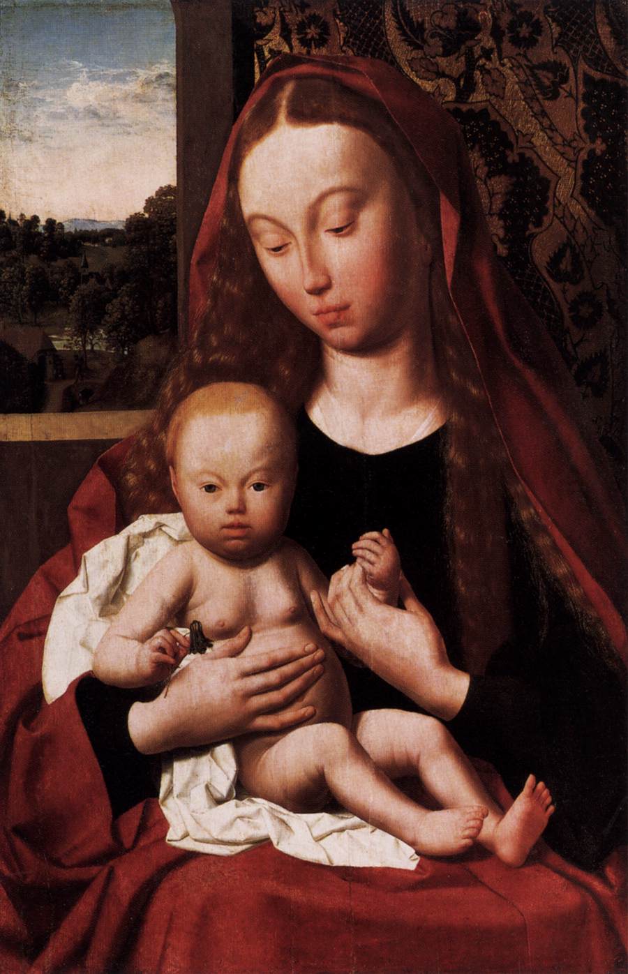 Virgin and Child by GEERTGEN tot Sint Jans