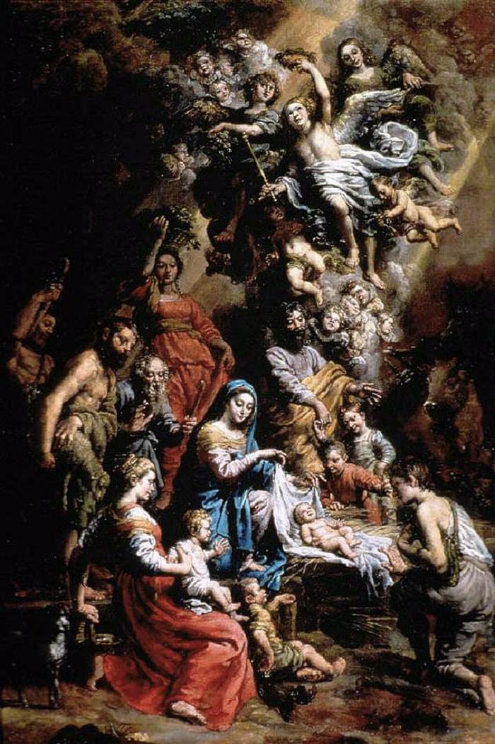 Adoration of the Shepherds by LOON, Theodoor, van