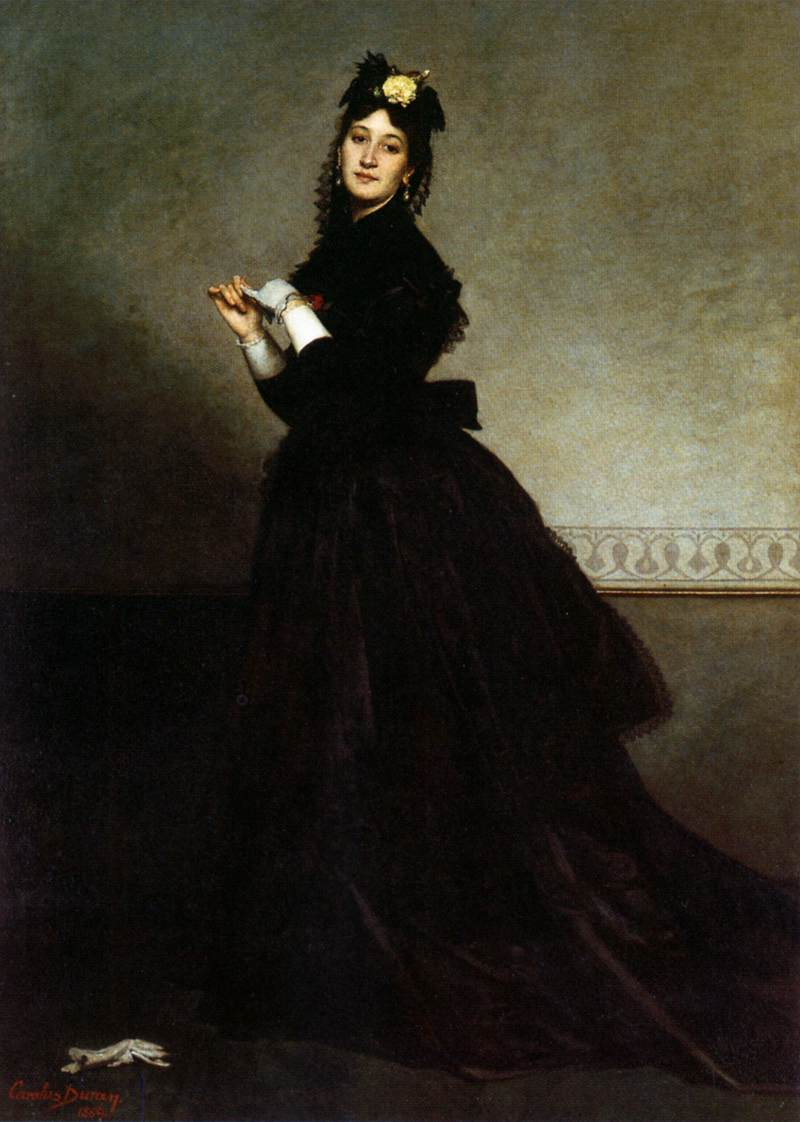 The Lady with the Glove by CAROLUS-DURAN