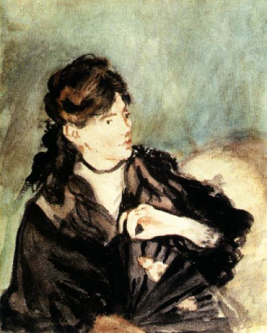 Berthe Morisot with a Fan by