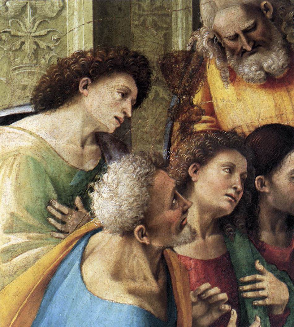 Communion of the Apostles (detail) by SIGNORELLI, Luca