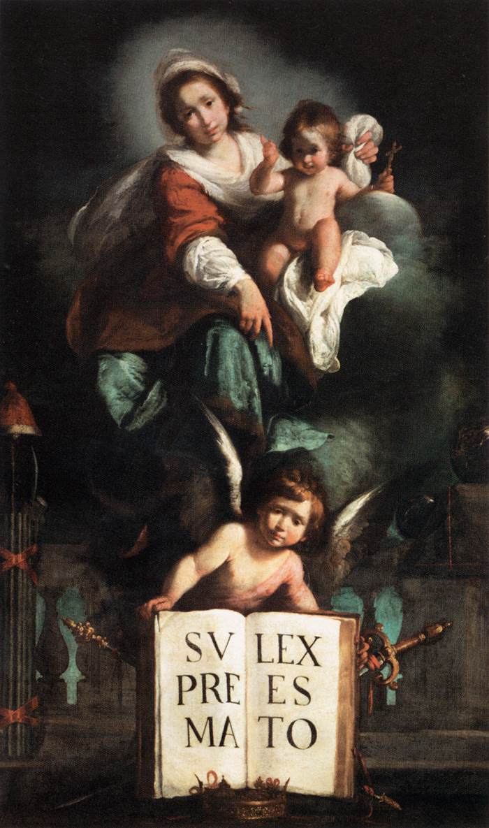 The Madonna of Justice by STROZZI, Bernardo