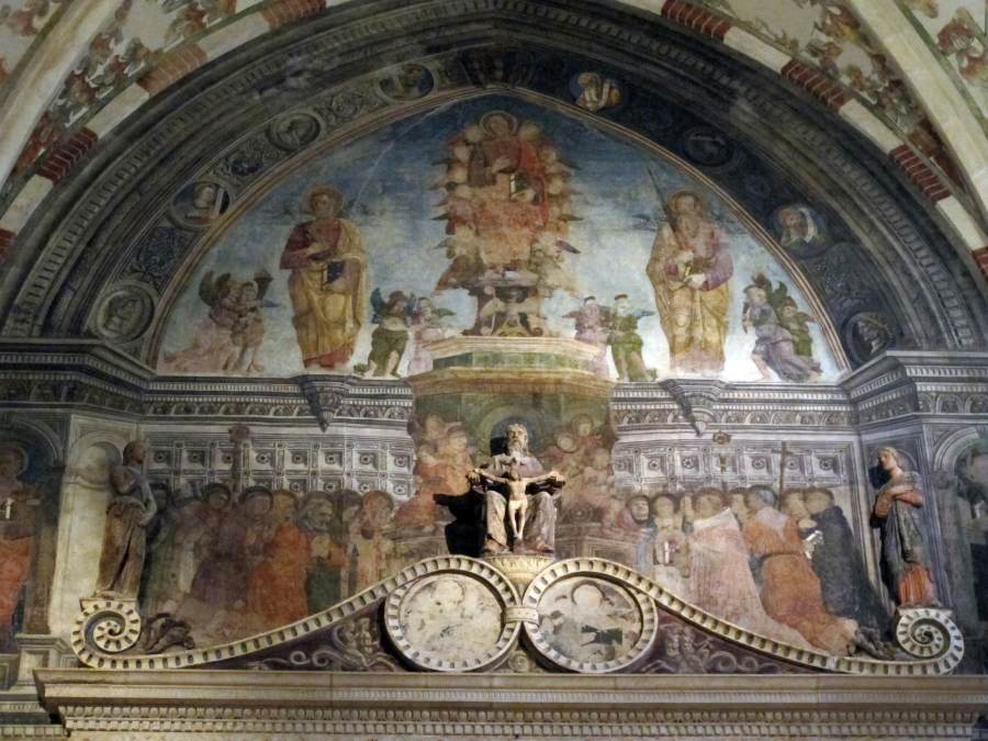 Altar of San Vincenzo Ferrer by LIBERALE da Verona