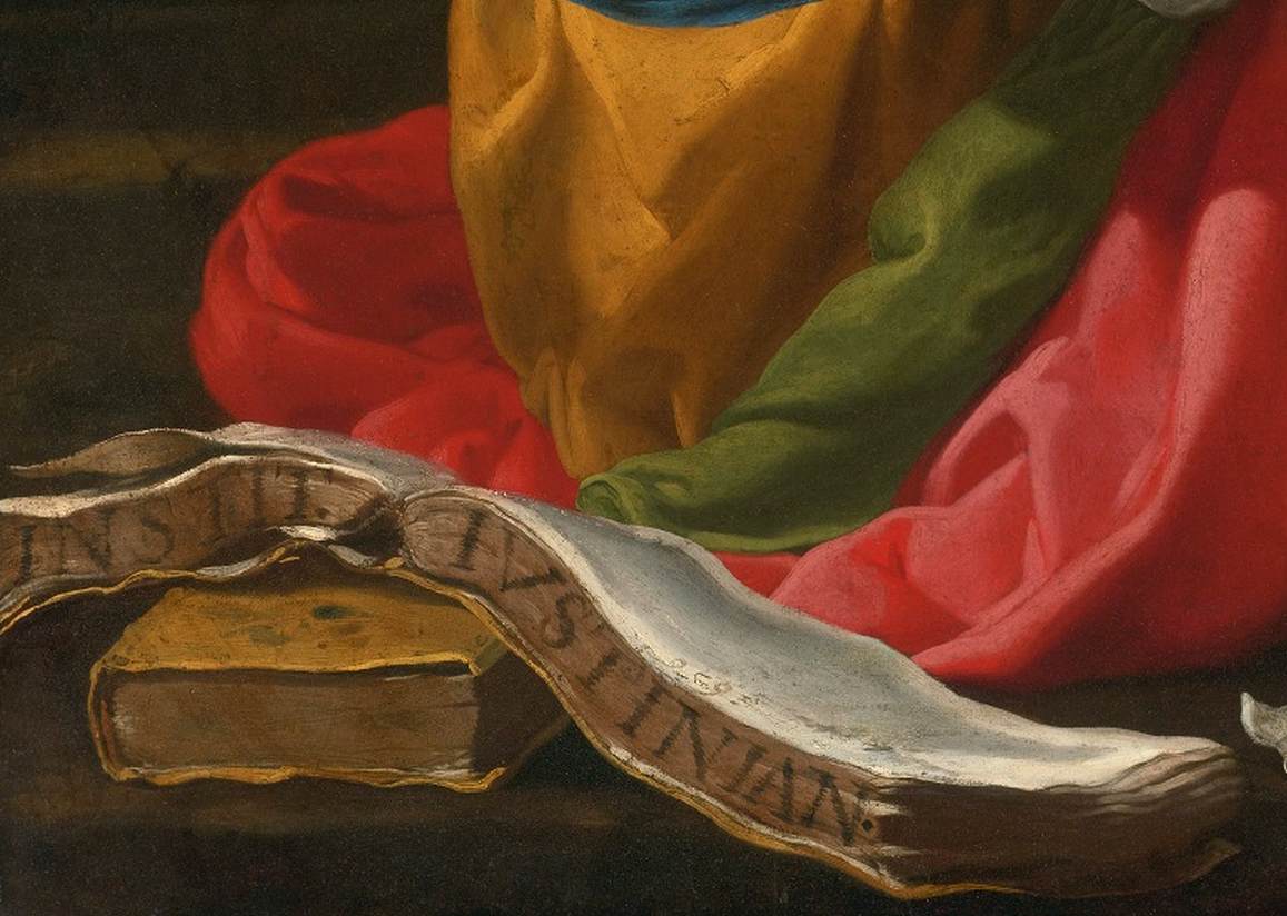 Allegory of Justice (detail) by