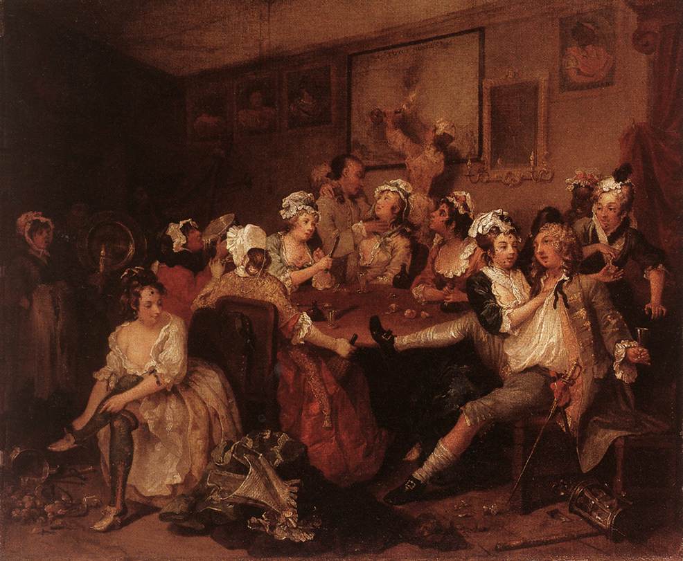 The Orgy by HOGARTH, William