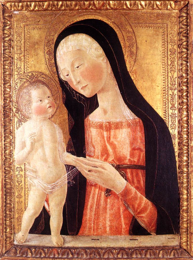 Madonna with the Child by NEROCCIO DE' LANDI