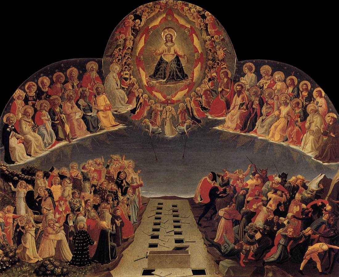 Last Judgment (detail) by ANGELICO, Fra