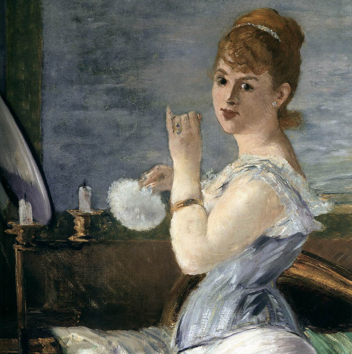 Nana (detail) by MANET, Edouard