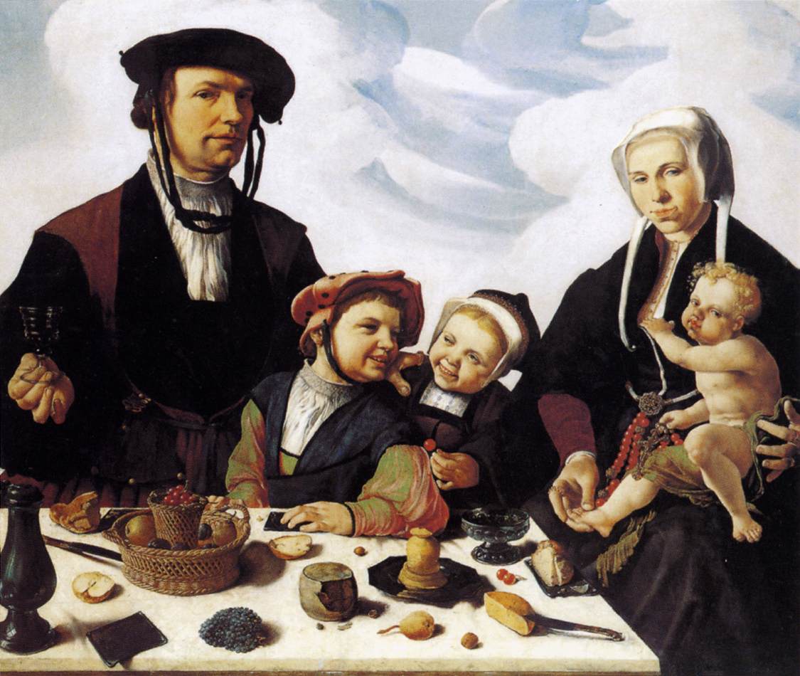 Family Portrait by HEEMSKERCK, Maerten van