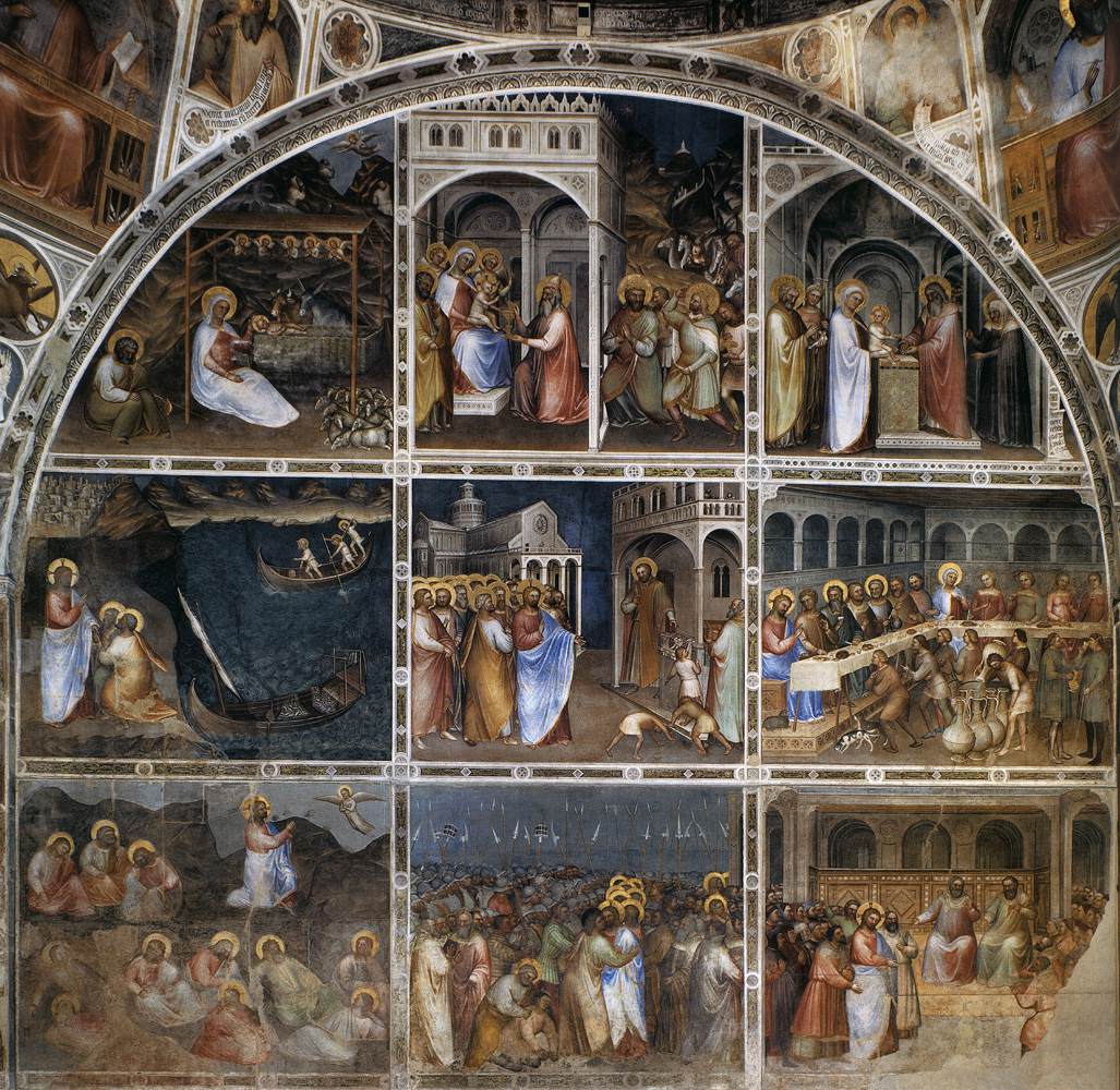 Scenes from the Life of Christ (north wall) by