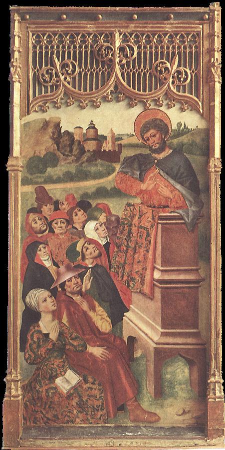 Saint Preaching by INGLÉS, Jorge