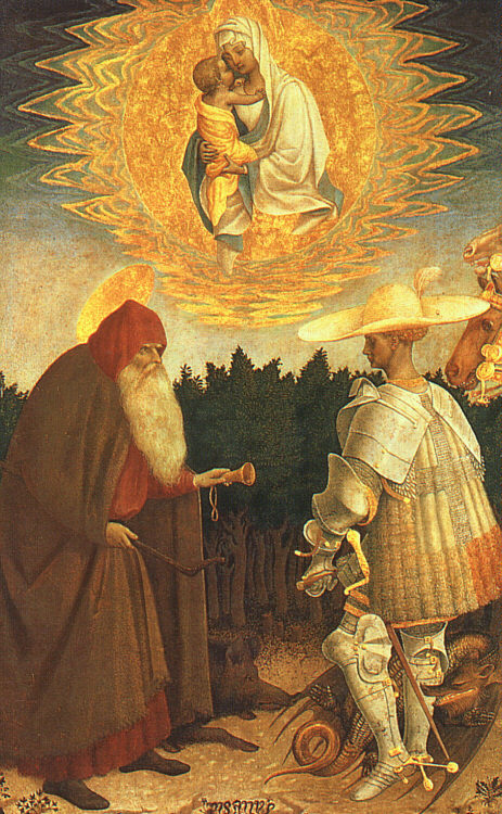 The Virgin and Child with Saints George and Anthony Abbot by